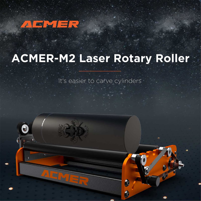ACMER M2レーザーエグレーバーローータリーローラーY軸ローータリー360度ローラーレーザーエグレーバー