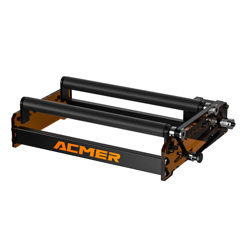 ACMER M3 精密彫刻用レーザー回転ローラー 8階層 6mm ≤ D ≤ 164mm