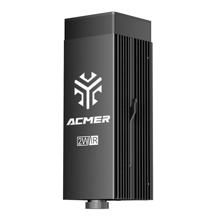 2W IR 1064nmレーザーモジュールキット ACMER P1シリーズ 24V/4A電源アダプタと互換性