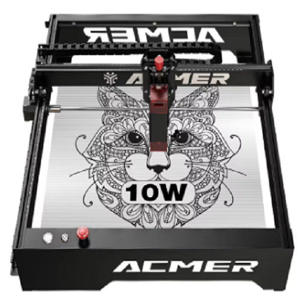 ACMER P1 10Wレーザー彫刻機 10000mm/min 高速デスクトップレーザー彫刻機 10W 20W